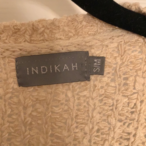 Long cardigan. Oatmeal colour Size s/m - Picture 2 of 3